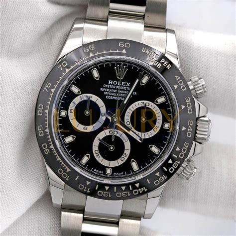 black daytona Rolex